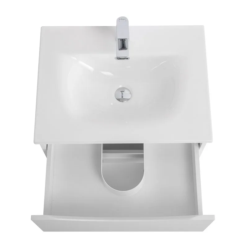 Тумба под раковину без столешницы BelBagno Marino-cer-n 60 подвесная, bianco lucido Sancos — официальный сайт