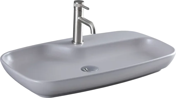 Накладная раковина Allen Brau Liberty 2 70х43, антрацит Sancos — Оригинал