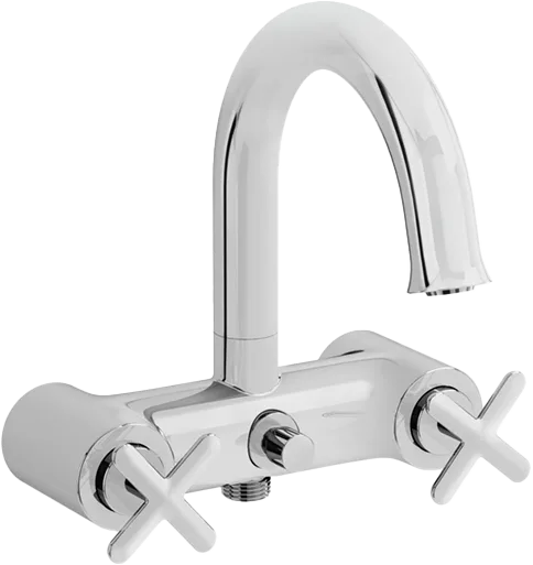 Смеситель для ванны с душем VitrA Origin Classic A42893, хром Sancos — Оригинал