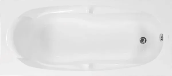 Акриловая ванна Vagnerplast Kleopatra VPBA167KLE2X-04 без опоры 160x70 см, пристенная, ультрабелая Sancos — Оригинал