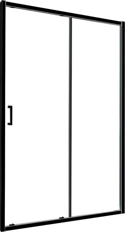 Душевая дверь в нишу RGW Classic CL-14-B 150 см, профиль матовый черный Sancos — официальный сайт