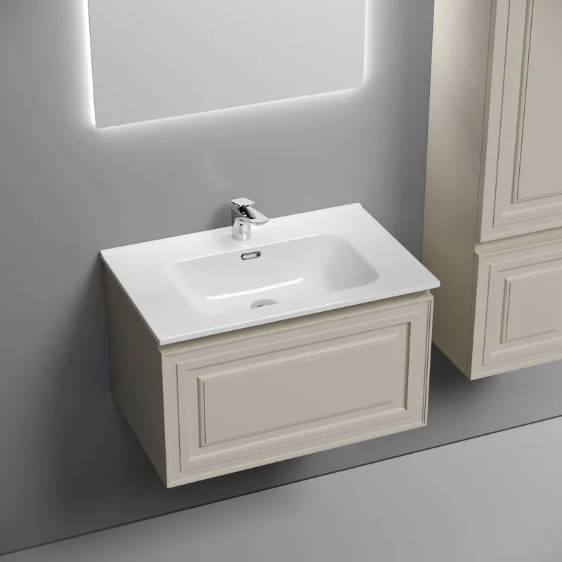Тумба под раковину Sancos подвесная Very 70 Beige Soft VR70CE Sancos — официальный сайт