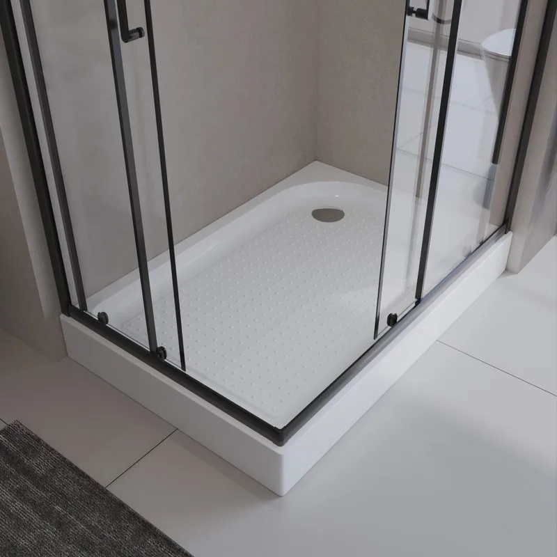 Поддон для душа BelBagno Tray 100х80 R с сифоном Sancos — официальный сайт
