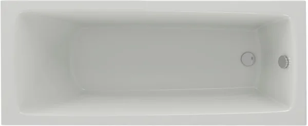 Акриловая ванна AQUATEK Либра New LIB150N-0000008 150x70 см, левая, пристенная, белая, с каркасом Sancos — Оригинал