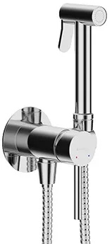 Гигиенический душ Aqueduto Pureza PUR0200 со смесителем, С ВНУТРЕННЕЙ ЧАСТЬЮ, хром Sancos — Оригинал