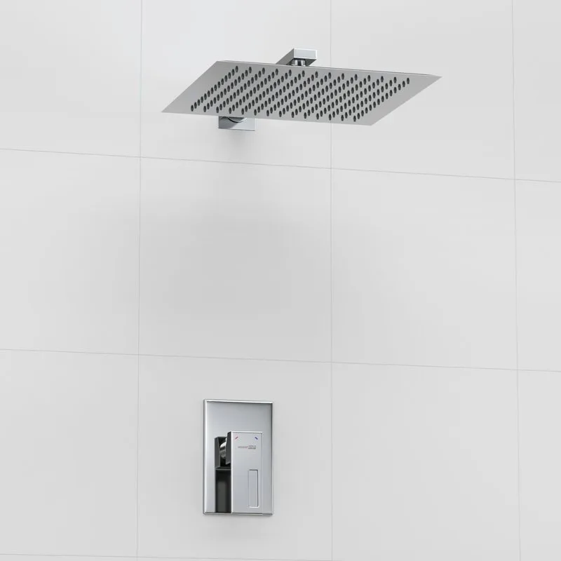 Душевой комплект Wasserkraft Alme A12119 С ВНУТРЕННЕЙ ЧАСТЬЮ, хром Sancos — официальный сайт