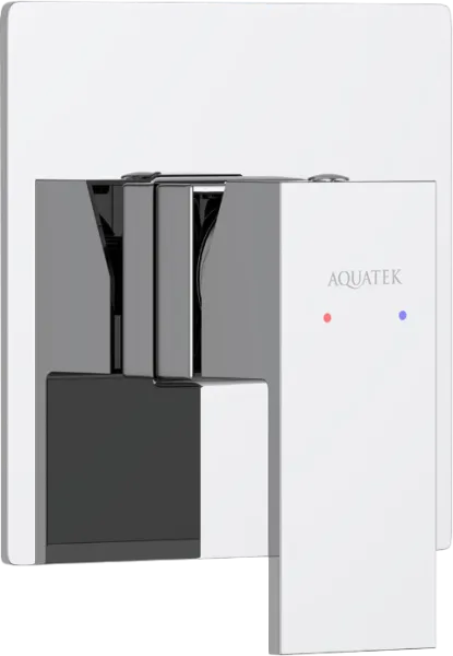 Встраиваемый смеситель AQUATEK Либра AQ1666CR С ВНУТРЕННЕЙ ЧАСТЬЮ, хром Sancos — Оригинал