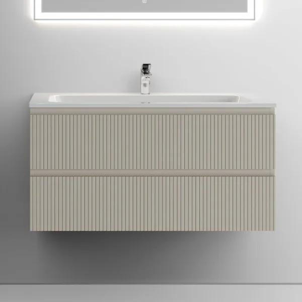 Тумба с раковиной Sancos Snob T 100 см, beige soft Sancos — Оригинал