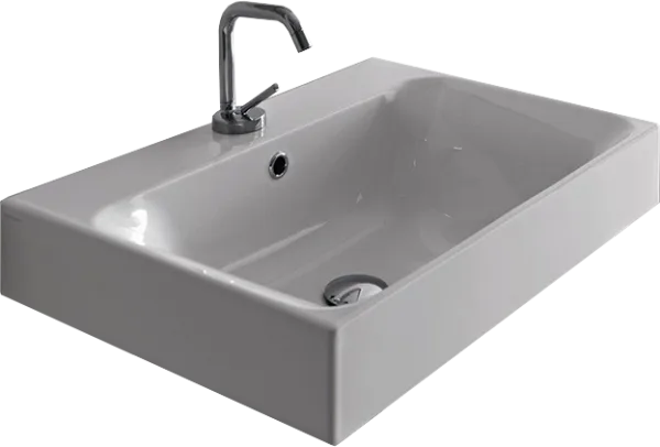 Накладная раковина Kerasan Cento 353201*1 70x45 см, белая Sancos — Оригинал