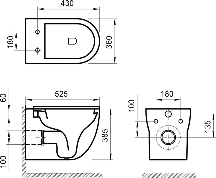 Унитаз подвесной BelBagno Onda BB066CHR BB2031SC с микролифтом, безободковый, глянцевый белый Sancos — официальный сайт