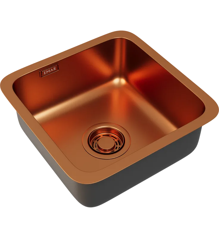 Мойка кухонная Emar PVD A EMB-127A PVD Nano Coppery Sancos — официальный сайт