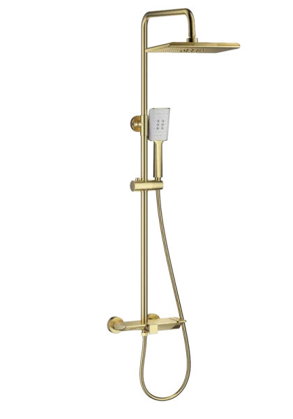 Душевая стойка Wonzon & Woghand WW-AE33110-BG, брашированное золото Sancos — Оригинал