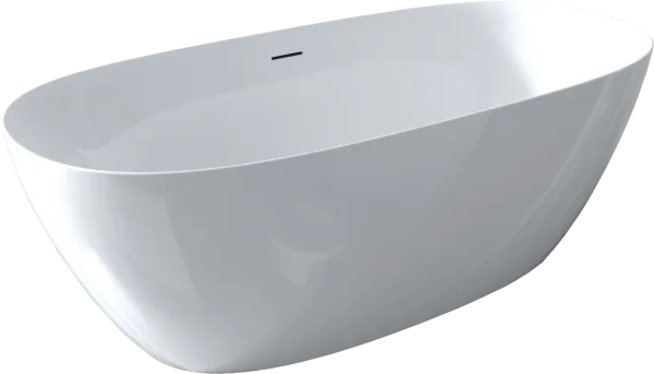 Акриловая ванна Riho Alpha B092001005 170x80 см, отдельностоящая, белая, овальная, на ножках Sancos — Оригинал