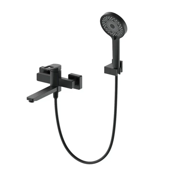 Смеситель для ванны с душем Wonzon & Woghand WW-88639010-MB, матовый черный Sancos — Оригинал
