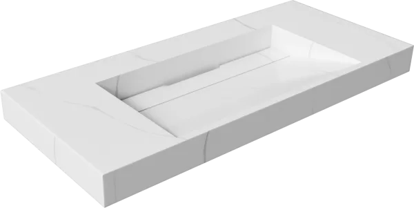 Раковина Armadi Art Flat Calacatta 100 Sancos — Оригинал