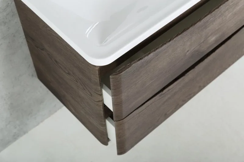 Тумба под раковину без столешницы BelBagno Acqua 100 подвесная, robere nature grigio Sancos — официальный сайт
