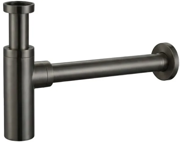 Сифон для раковины Splendy Elegance EL30817MAB, оружейная сталь Sancos — Оригинал