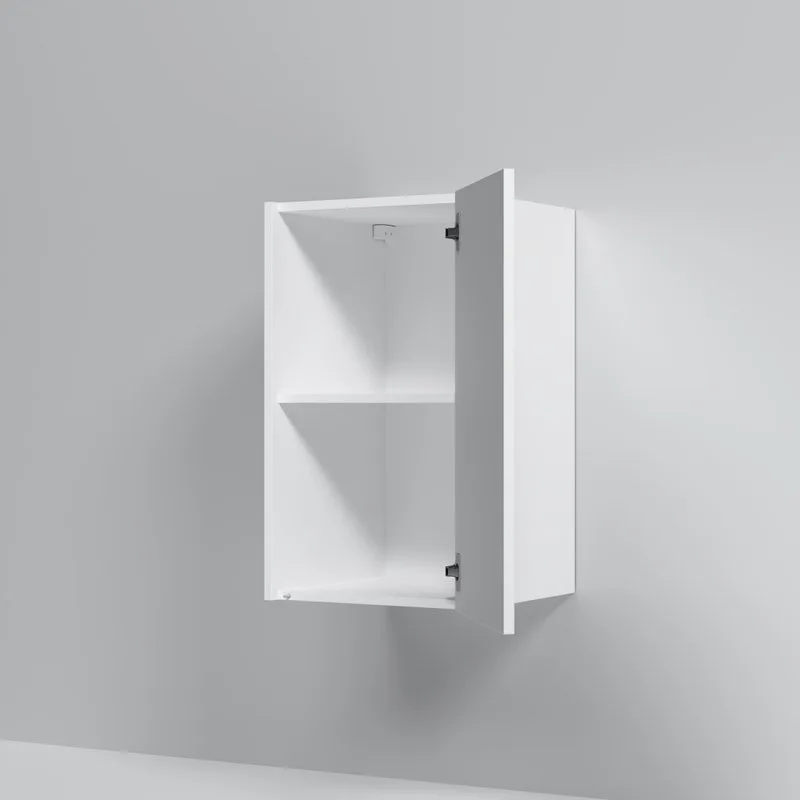 Шкаф AM.PM Func M8FCH0402WM 40х70 см, белый матовый, универсальный Sancos — официальный сайт