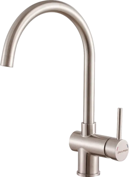 Смеситель для кухни Paulmark Bend Be212066-SS Sancos — Оригинал