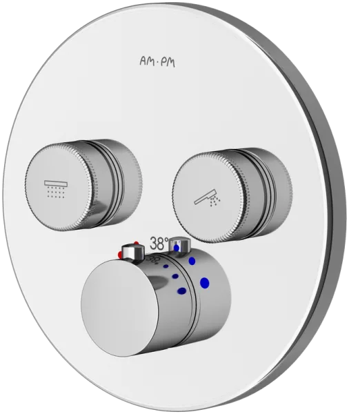 Термостатический смеситель встраиваемый AM.PM Inspire V2.0 F50A85700, для душа Sancos — Оригинал