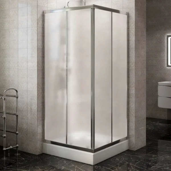 Душевой уголок BelBagno Due A-2-90-P-Cr Sancos — Оригинал