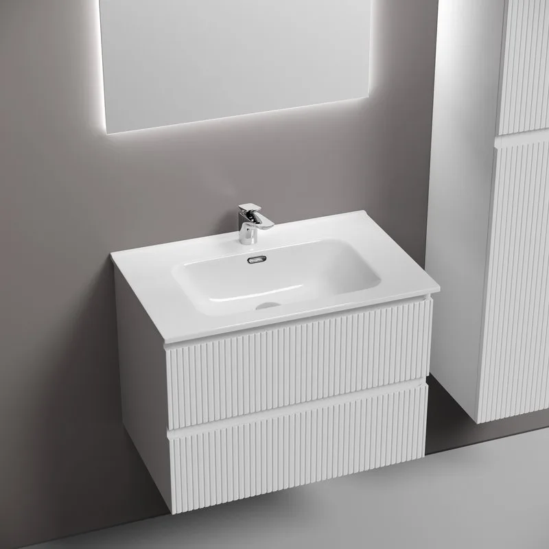 Тумба под раковину Sancos подвесная Snob T 70 Bianco SNT70W Sancos — официальный сайт