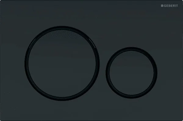Кнопка смыва Geberit Sigma 20 115.882.16.1 черная, матовый лак Sancos — Оригинал