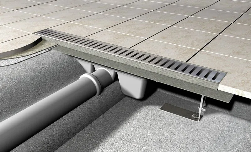 Душевой трап (лоток) AlcaPlast APZ1 S 850, с опорами Sancos — официальный сайт