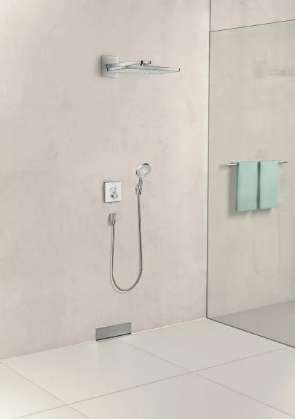 Верхний душ Hansgrohe Rainmaker Select 460 1jet 24003400 белый, хром Sancos — Оригинал