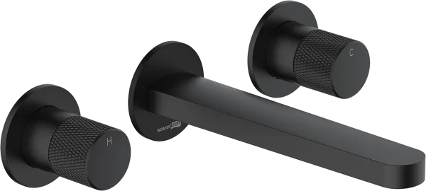 Смеситель для раковины Wasserkraft Fulda 5245 С ВНУТРЕННЕЙ ЧАСТЬЮ, черный soft-touch Sancos — Оригинал