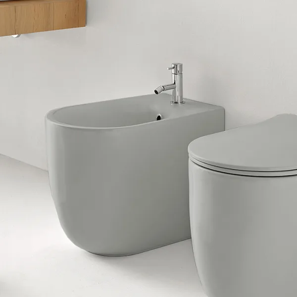Биде напольное Kerasan Nolita 532059*1 одно отверстие Sancos — Оригинал