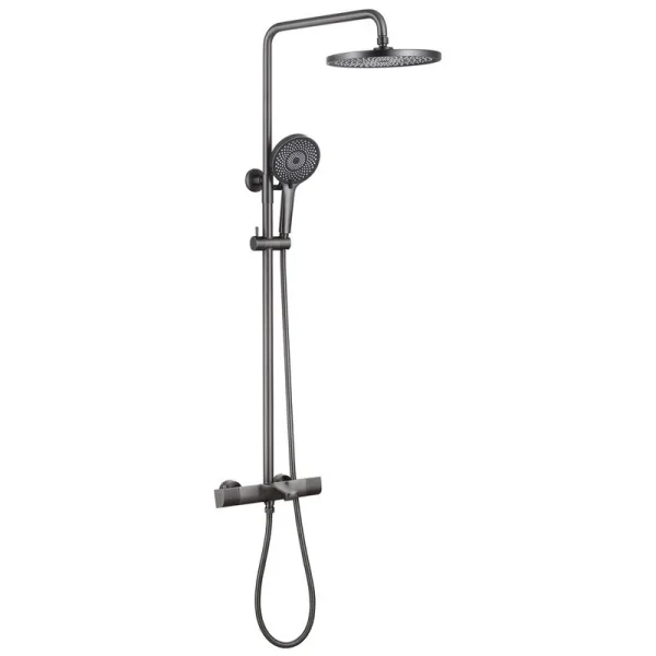 Душевая стойка Abber Thermostat AF8516NGL, никель Sancos — Оригинал