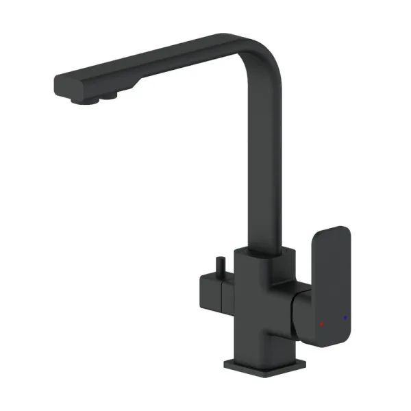 Смеситель для кухни Wonzon & Woghand WW-88458004-MB матовый черный Sancos — Оригинал