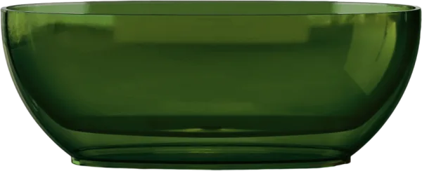Акриловая ванна Abber Kristall AT9703 Emerald 170x75 см, отдельностоящая, овальная, с донным клапано Sancos — Оригинал