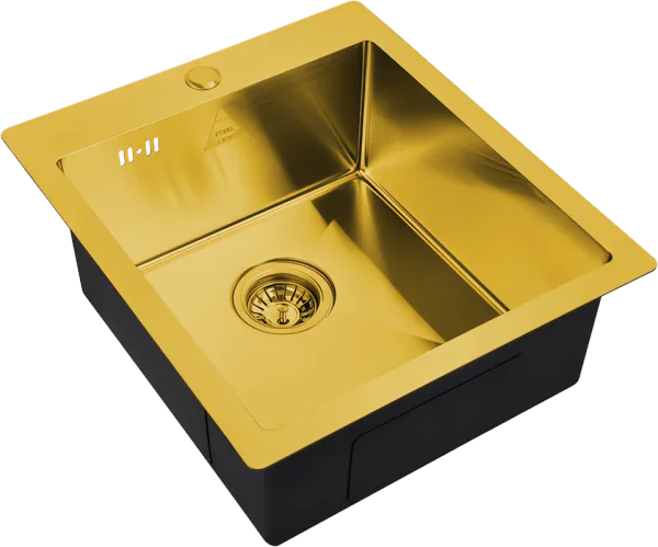 Мойка кухонная Zorg Steel Hummer SH 4551 BRONZE Sancos — Оригинал