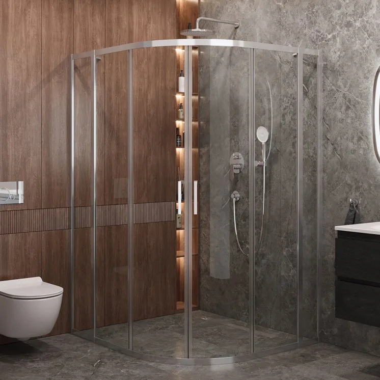 Душевой уголок Cezares Molveno RH 22 110/100 C Cr IV Sancos — официальный сайт