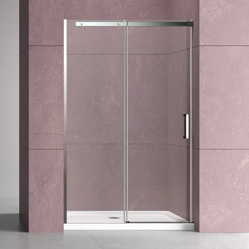Душевая дверь в нишу Vincea Dice VDS-4D130CL 130 см, профиль хром Sancos — официальный сайт