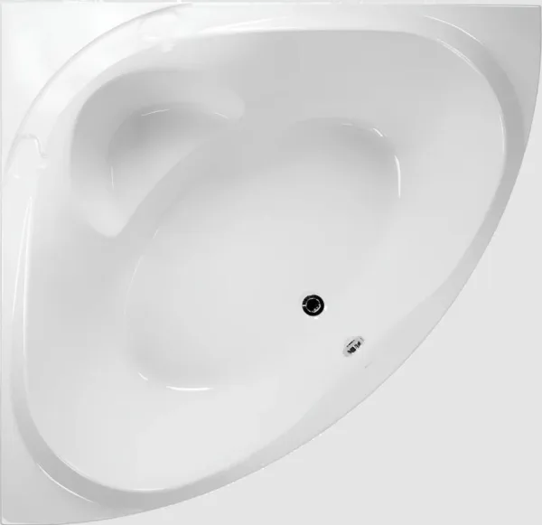 Акриловая ванна Vagnerplast Athena VPBA150ATH3E-04 без опоры 150x150 см, угловая, пристенная, белая Sancos — Оригинал
