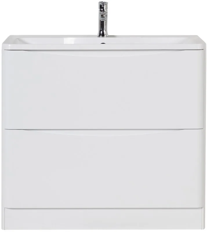 Тумба под раковину без столешницы BelBagno Acqua 80 напольная, bianco lucido Sancos — официальный сайт