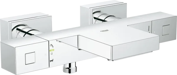 Термостатический смеситель Grohe Grohtherm Cube 34497000, для ванны с душем Sancos — Оригинал