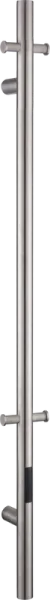 Полотенцесушитель электрический Boheme Uno 726-SGM 150x12, shine gun metal Sancos — Оригинал