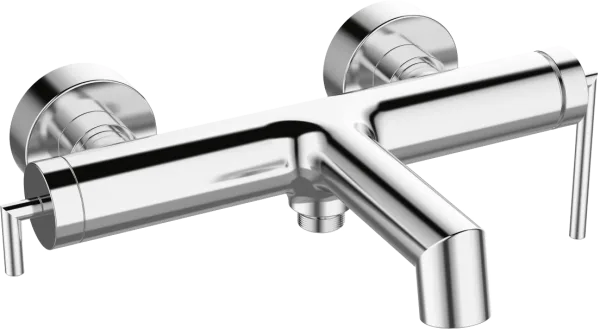 Смеситель для ванны с душем BelBagno Acqua ACQUA-VASM-CRM, хром Sancos — Оригинал
