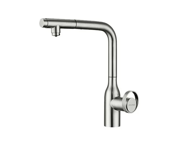 Смеситель для кухни Paulmark Urban Ur213104-BS, брашированная сталь Sancos — Оригинал