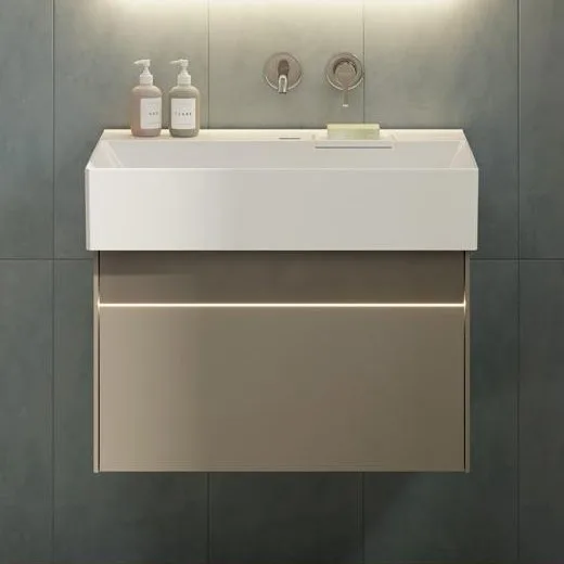 Тумба под раковину без столешницы KERAMA MARAZZI Logica 70 подвесная, песчаная Sancos — Оригинал