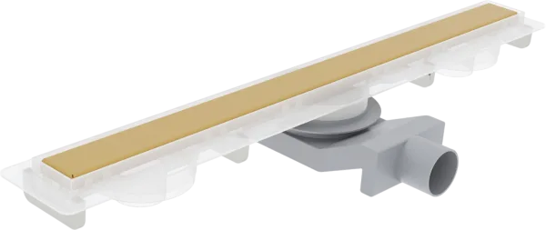 Душевой трап (лоток) Plumberia Selection PSM Modular 90 см, золото брашированное Sancos — Оригинал