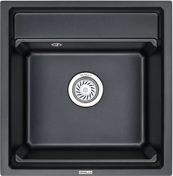 Мойка кухонная Granula Kitchen Space 5002, шварц Sancos — Оригинал