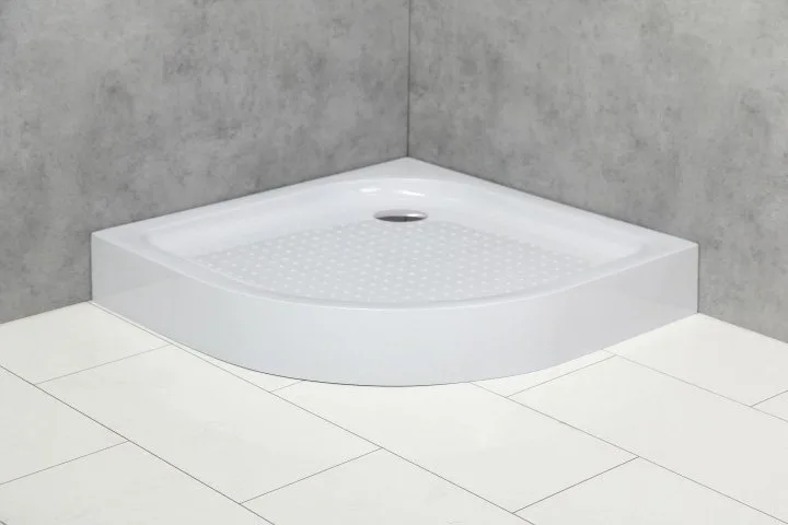 Поддон для душа BelBagno Tray 85х85 R550 с сифоном Sancos — официальный сайт