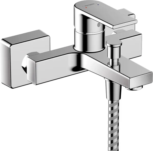 Смеситель для ванны с душем Hansgrohe Vernis Shape 71450000, хром Sancos — Оригинал