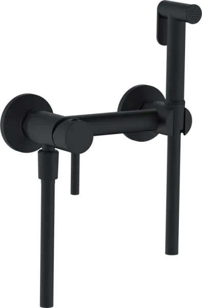 Гигиенический душ RGW Shower Panels SP-215B со смесителем, черный Sancos — Оригинал