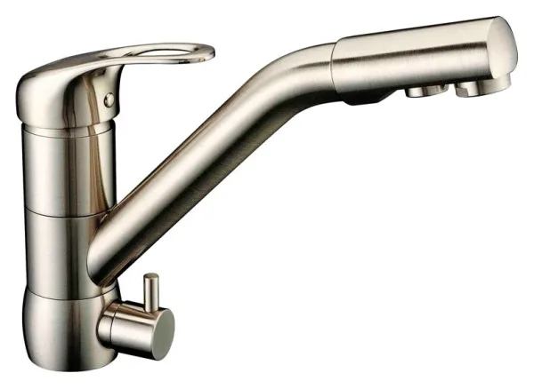 Смеситель для кухни Zorg Clean Water ZR 400 KF-12 nickel Sancos — Оригинал
